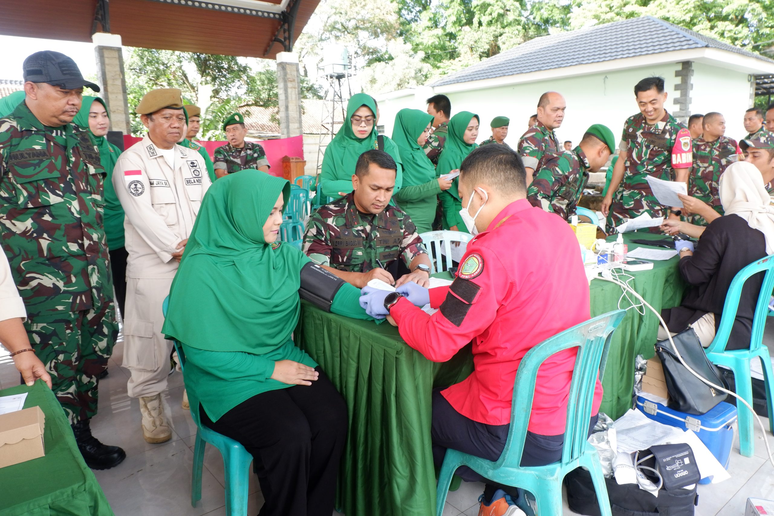 Hut Persit KCK ke 79, Ratusan Anggota di Donor