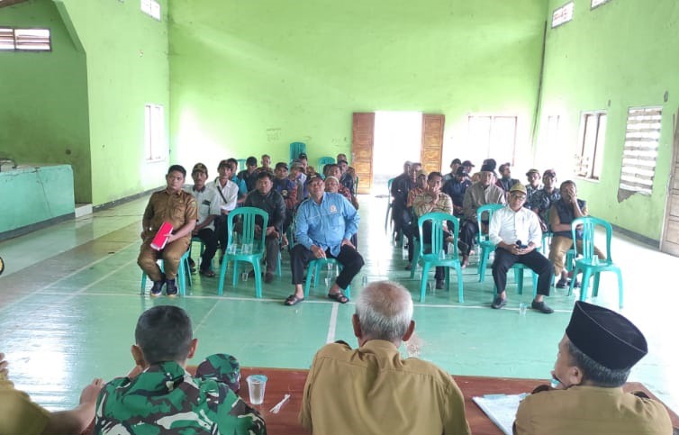 Babinsa Desa Talagasari Hadiri Rapat Musyawarah Desa Talagasari Tahun Anggaran 2025