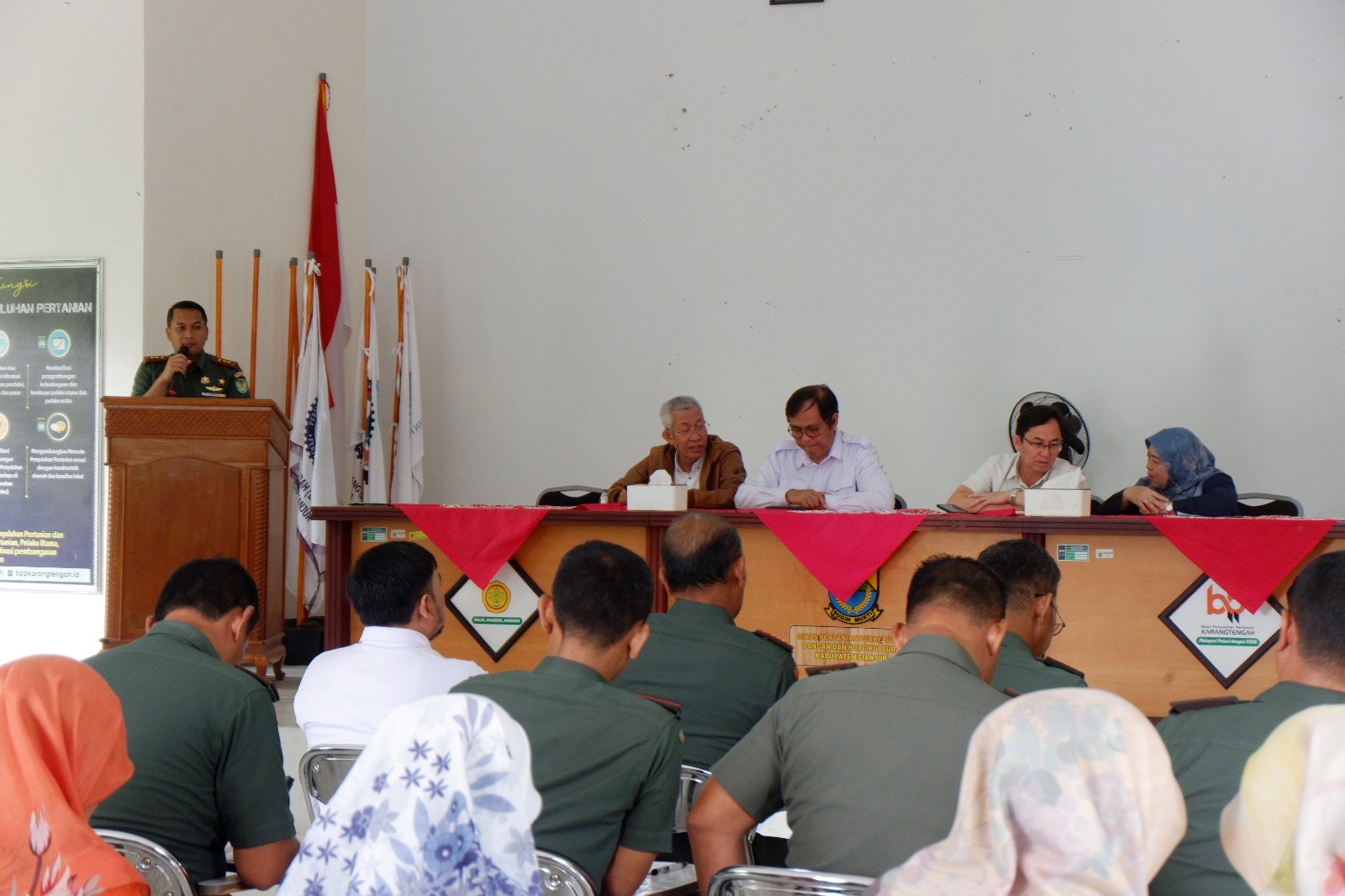 “Dandim 0608/Cianjur Hadiri Rakor dan Sinkronisasi Data Luas Tambah Tanah (LTT) di Cianjur”