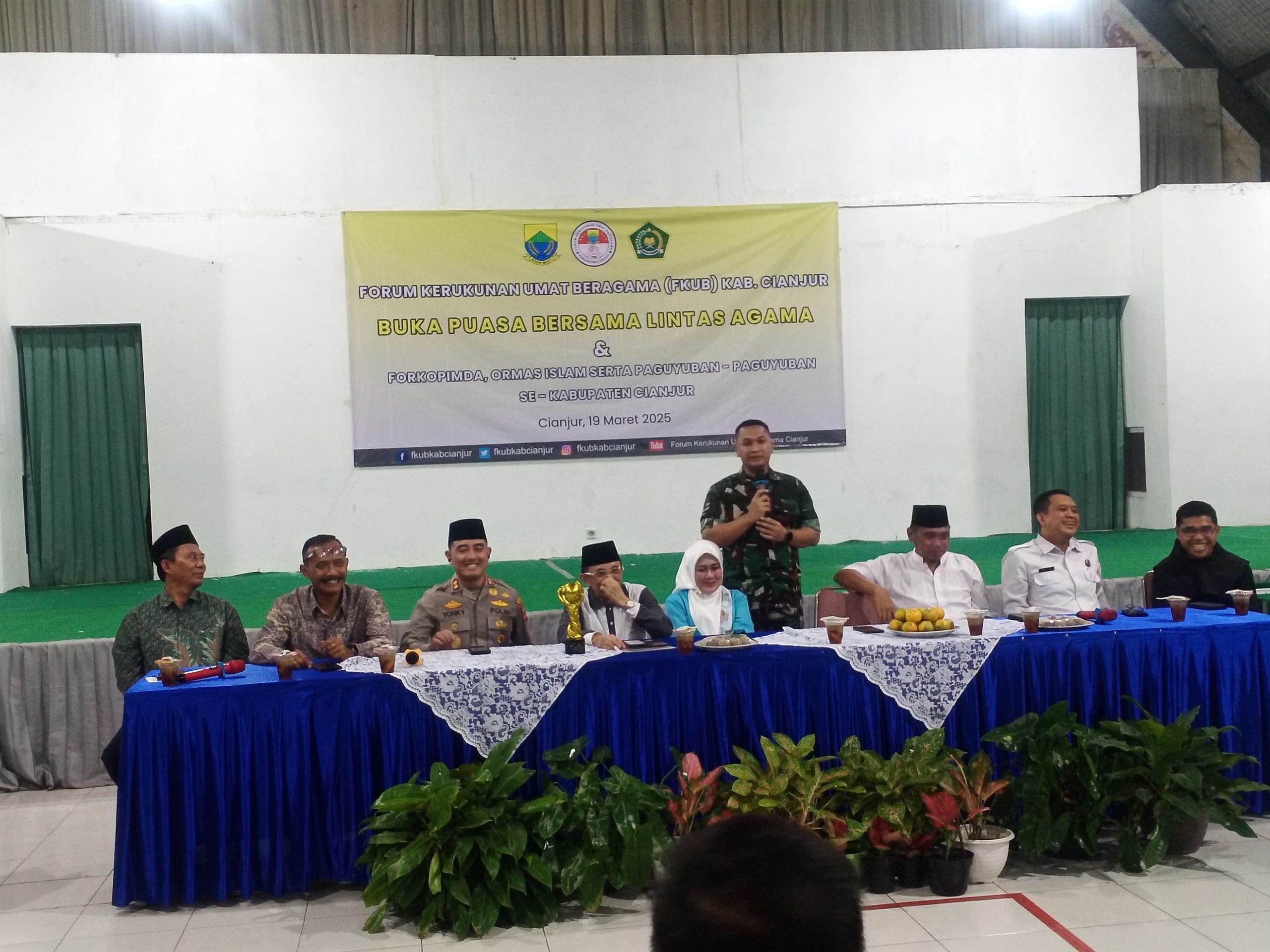 Buka Puasa Bersama Lintas Agama, Wujud Kerukunan Umat Beragama di Kabupaten Cianjur