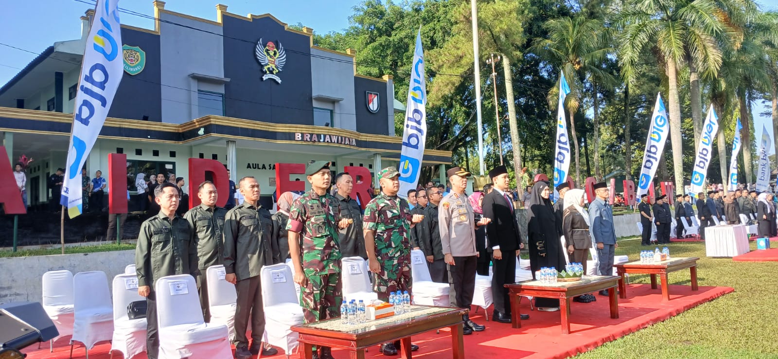 Dandim 0608/Cianjur Hadiri Upacara Pelantikan dan Pengambilan Sumpah PPPK dan CPNS Formasi Tahun 2024