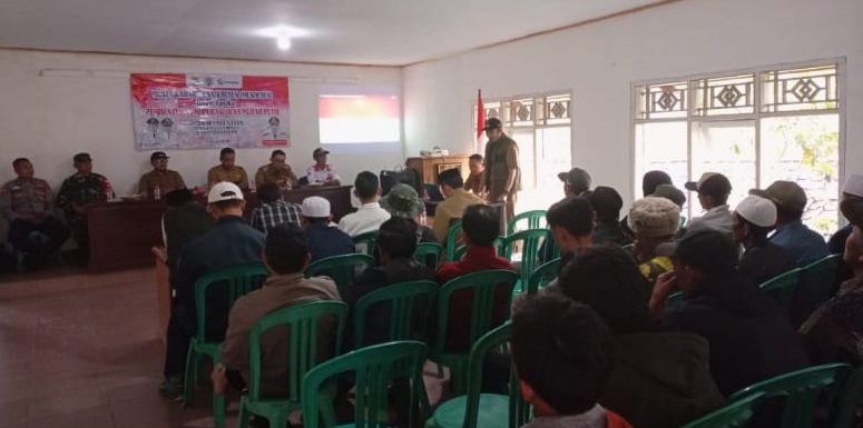 Babinsa Wangun Jaya Dampingi Pembentukan Koperasi Merah Putih