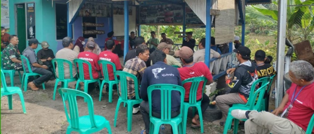 SERTU UNANG GOJALI LAKSANAKAN KOMUNIKASI SOSIAL BERSAMA KELOMPOK TANI
