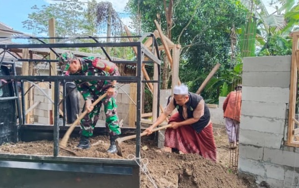 PELDA SODIQMAN DUKUNG PEMBANGUNAN MUSHOLA PONPES SHOHIBUL QURAN, WUJUDKAN KEPEDULIAN TNI TERHADAP PENDIDIKAN AGAMA