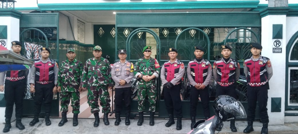 SERTU DODI PUSRIADI AMANKAN KEGIATAN IBADAH KENAIKAN ISA ALMASIH DI GEREJA GPDI