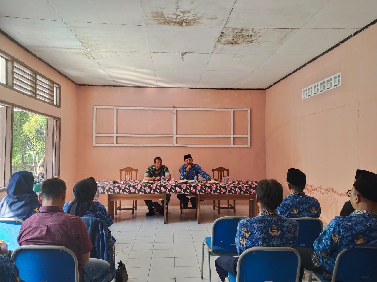 SERKA ANDANG HADIRI RAPAT KOORDINASI PERSIAPAN UPACARA 17 AGUSTUS 1945 DI KECAMATAN GEKBRONG