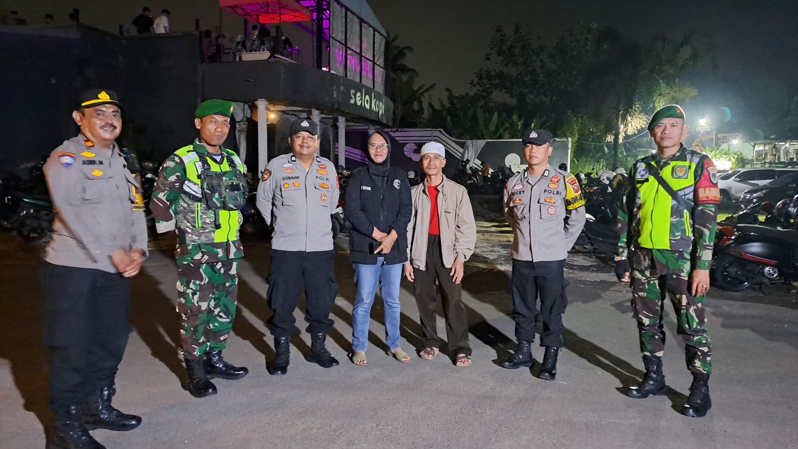 PATROLI GABUNGAN OPS CIPTA KONDISI DAN RAZIA ANTISIPASI GANGGUAN KAMTIBMAS DI WILAYAH KAB. CIANJUR