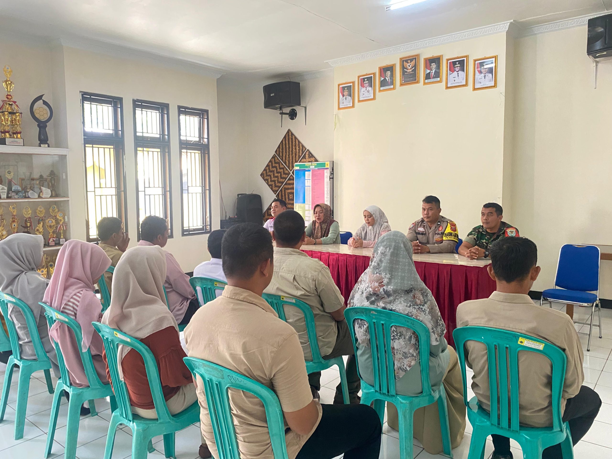 SERDA ALBER SUHERMI HADIR DALAM GIAT MONEV TINGKAT KECAMATAN CUGENANG