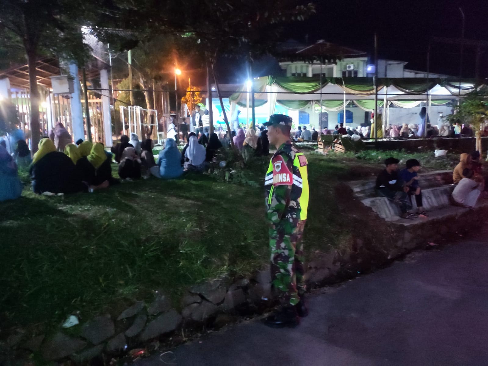 SERKA HANDI SUNANDAR ANGGOTA KORAMIL 0608-01/KOTA AMANKAN TABLIGH AKBAR TAHUN BARU ISLAM 1 MUHARRAM 1447 H