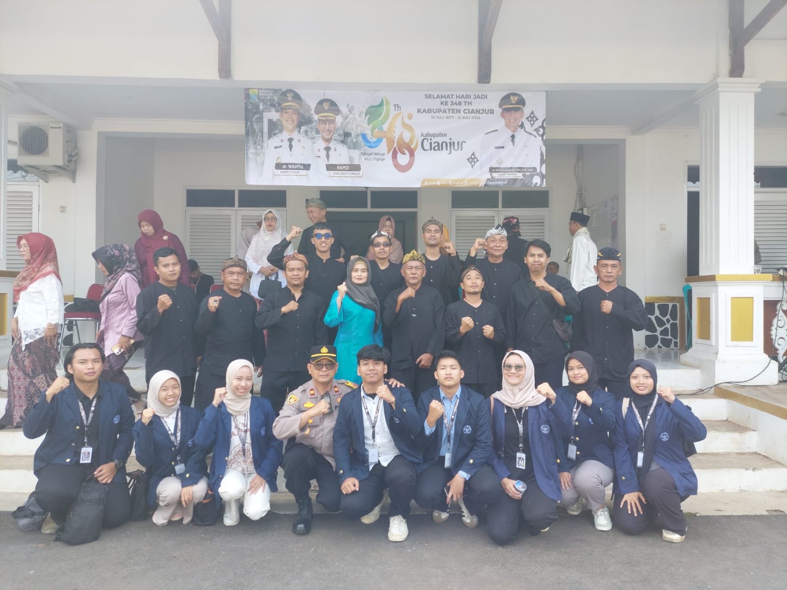 DANRAMIL 0608-08/MANDE IKUTI UPACARA HARI JADI CIANJUR KE 348 TAHUN 2025