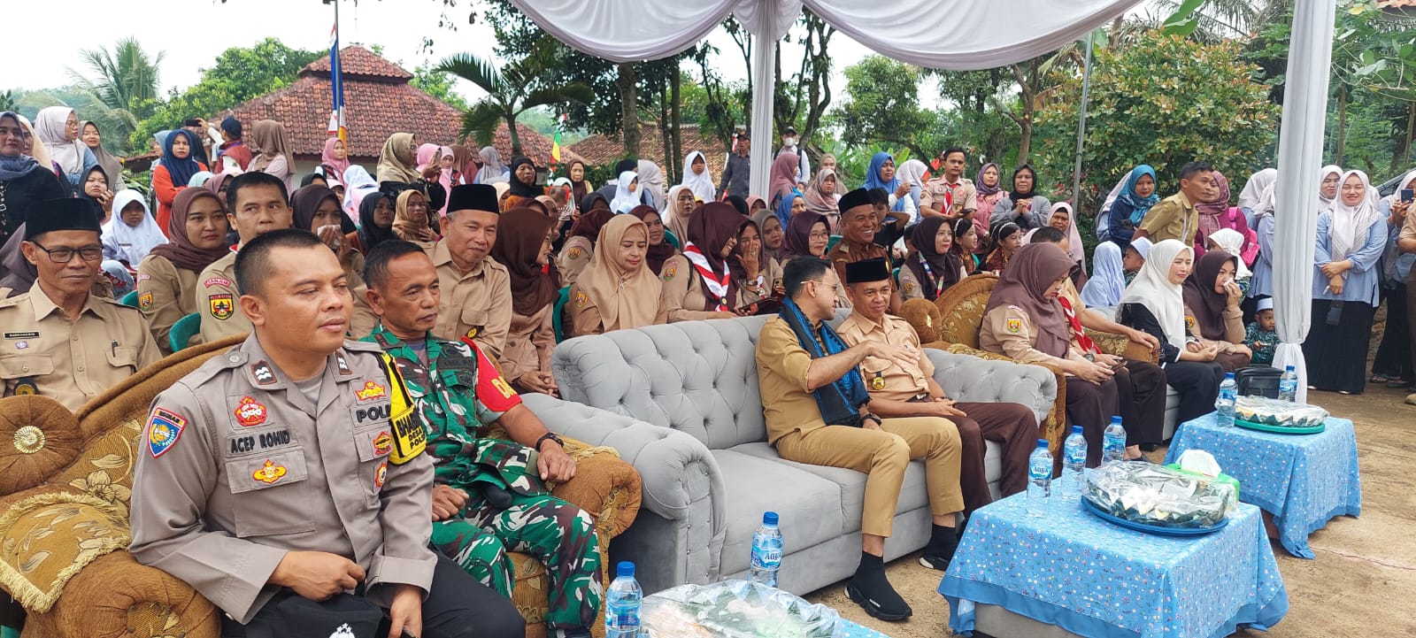 DANRAMIL MANDE LETTU INF ANANG HADIRI KEGIATAN MPLS DI SDN SITUSARI