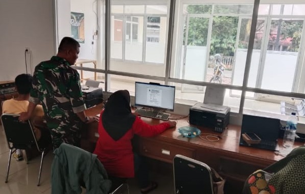 BABINSA CIBULAKAN KUMPULKAN DATA TERITORIAL UNTUK KEMAKMURAN WARGA