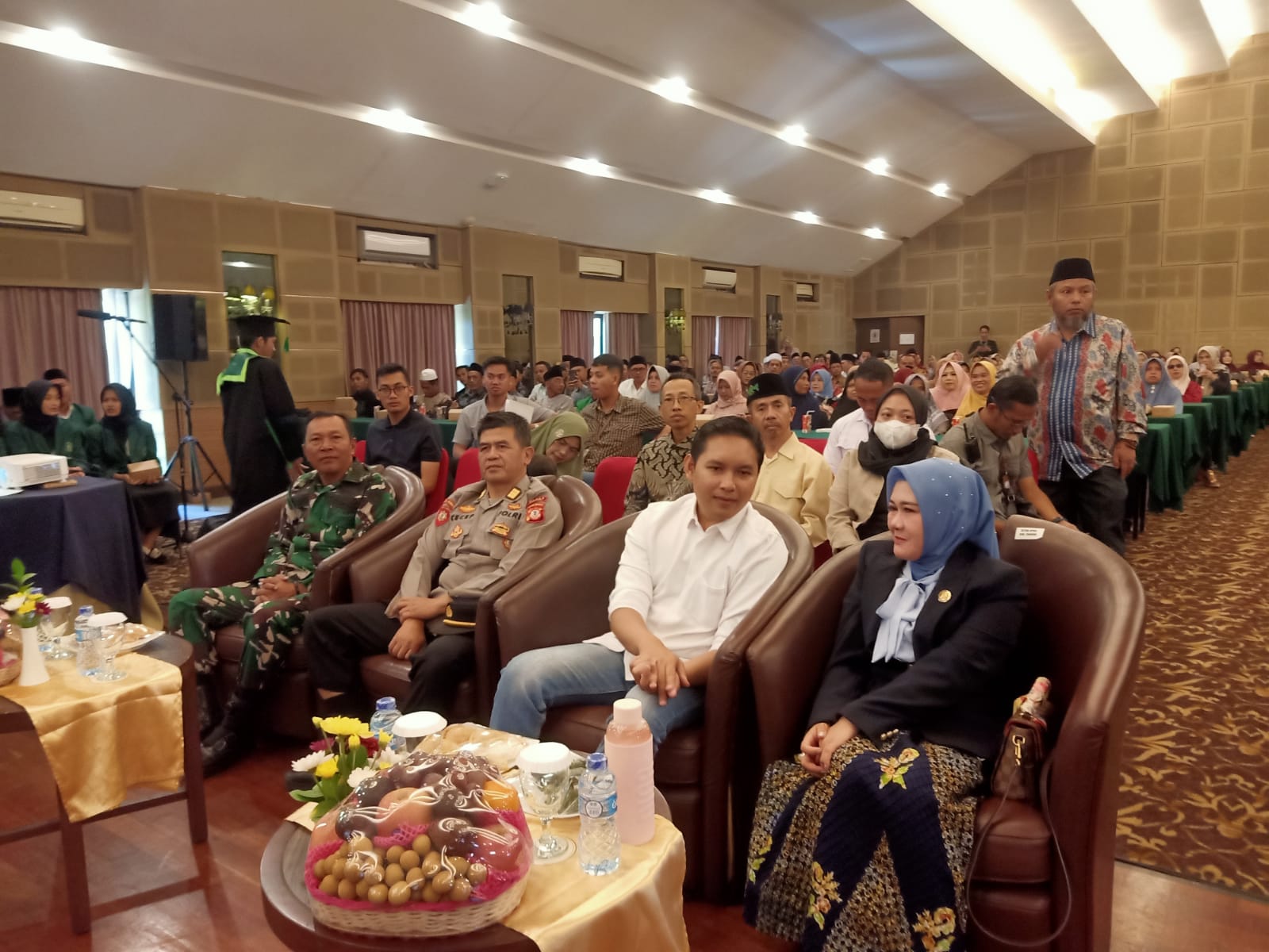 DANRAMIL 0608-04/CIPANAS HADIRI SIDANG TERBUKA SENAT SEKOLAH TINGGI ILMU SYARIAH (STIS) NAHDATUL ULAMA CIANJUR