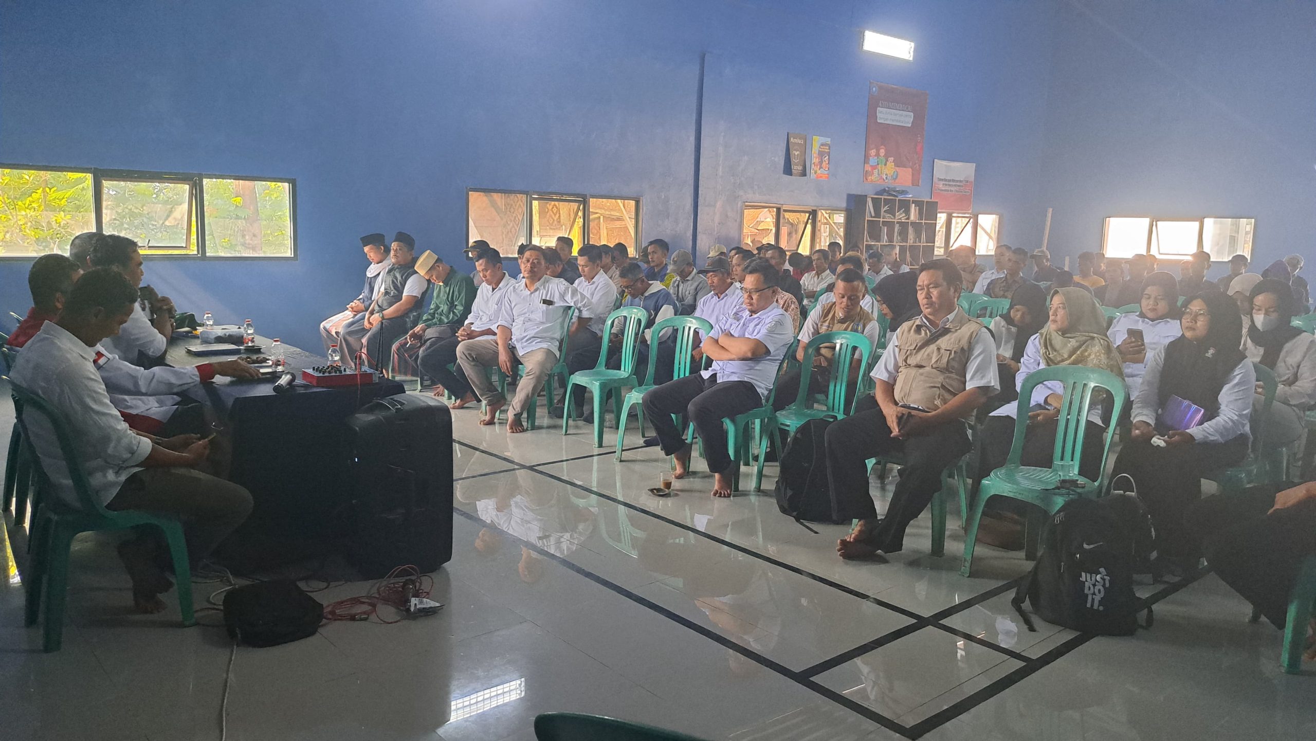 SERTU MULYADI HADIRI RAPAT PHBN DESA PAMOYANAN UNTUK PERSIAPAN HUT RI KE-80