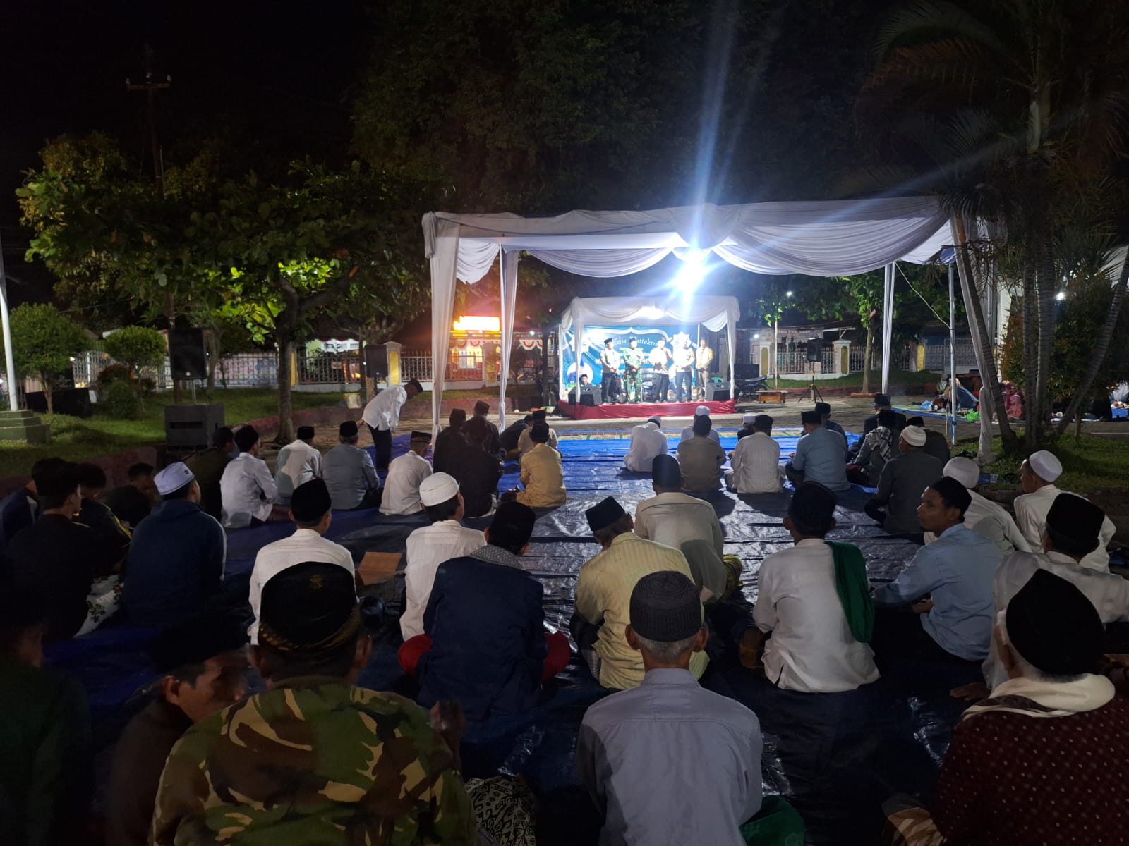 Babinsa Kademangan Hadiri Peringatan Maulid Nabi Muhammad SAW dengan Hikmad