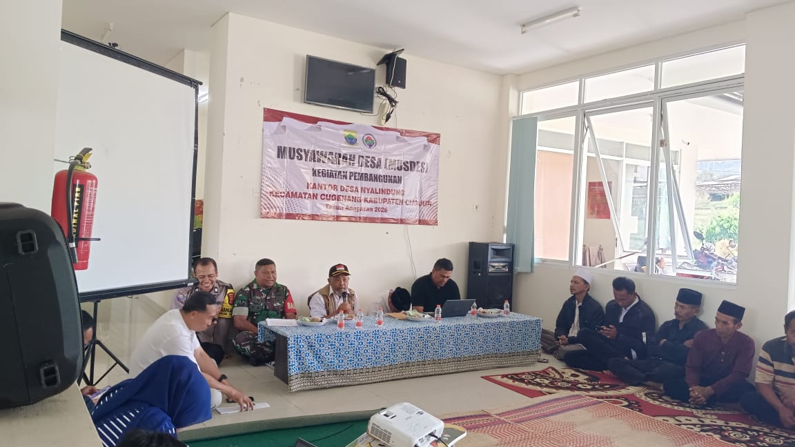 Babinsa Nyalindung Aktif Menghadiri Musyawarah Desa untuk Perencanaan Pembangunan Tahun 2026