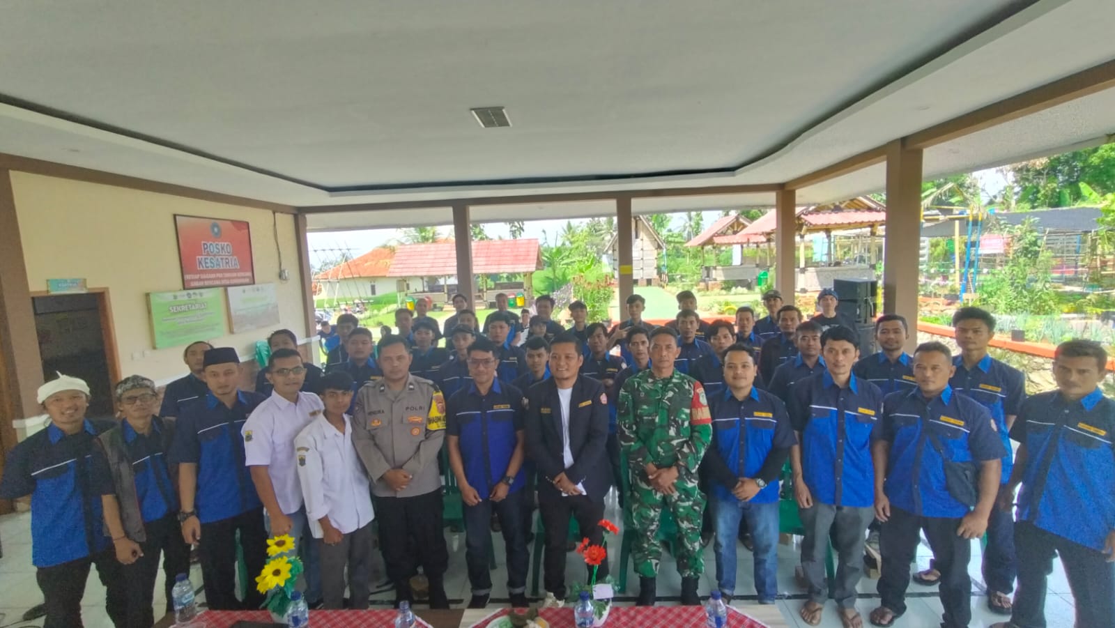Babinsa Sukamanah Aktif Dukung Revitalisasi Karang Taruna Desa Sukamanah