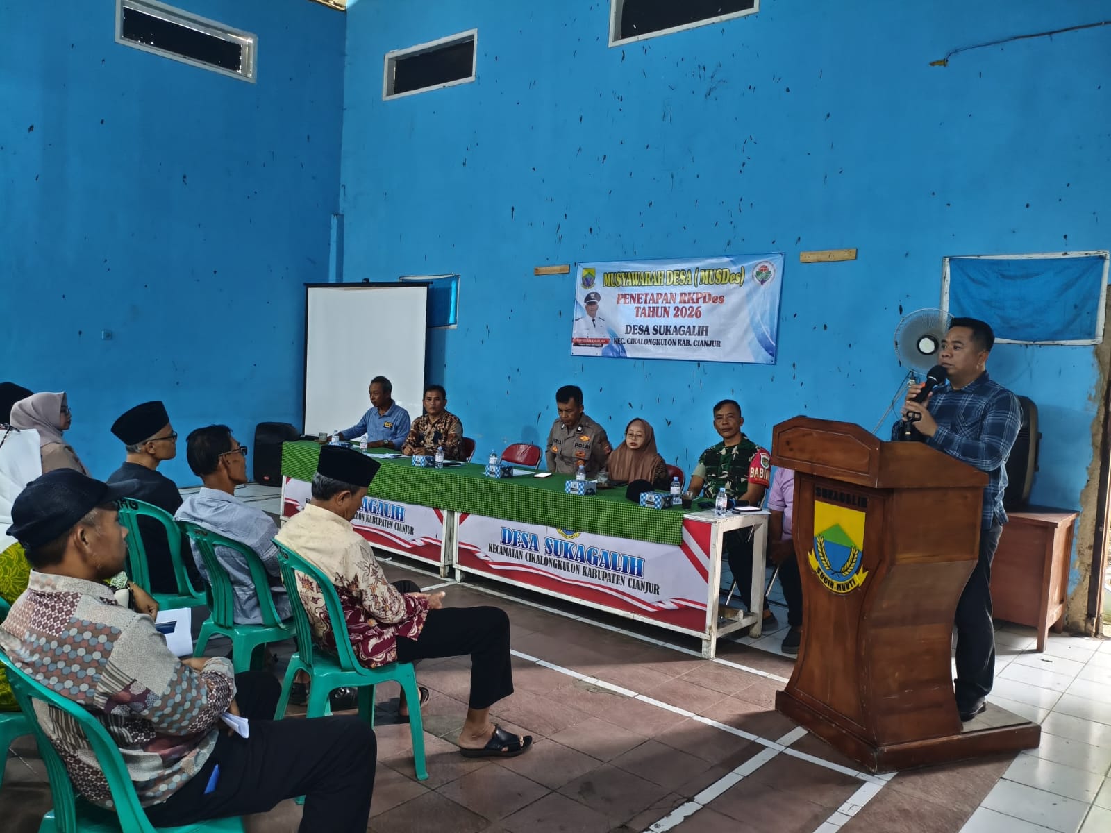 Babinsa Sukagalih Aktif Menghadiri Rapat Musdes Penyusunan dan Penetapan RKPDes Tahun Anggaran 2026