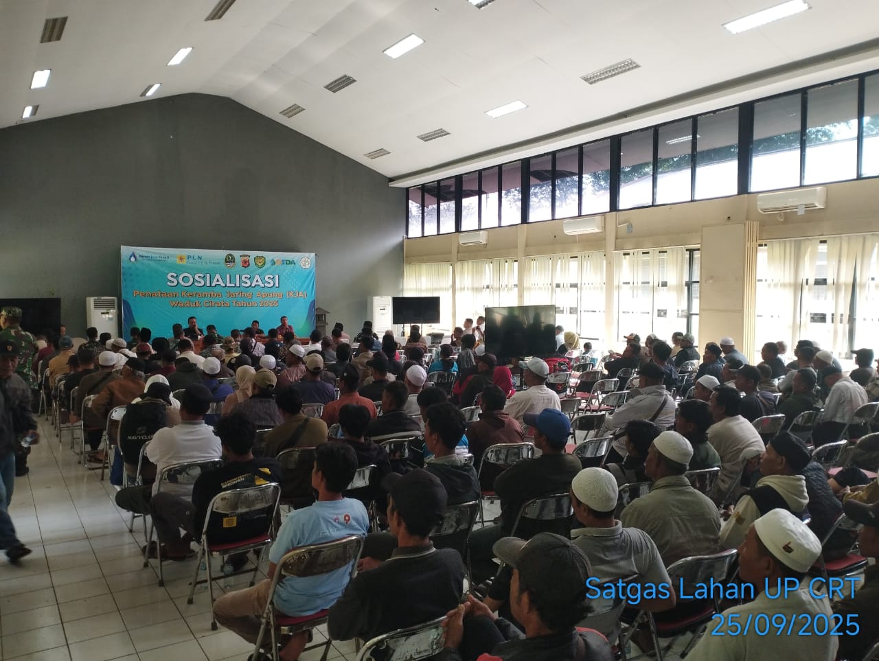 Pelda Dedi Mengikuti Sosialisasi Penertiban Kolam Jaring Apung di Waduk Cirata untuk Meningkatkan Kelestarian Lingkungan