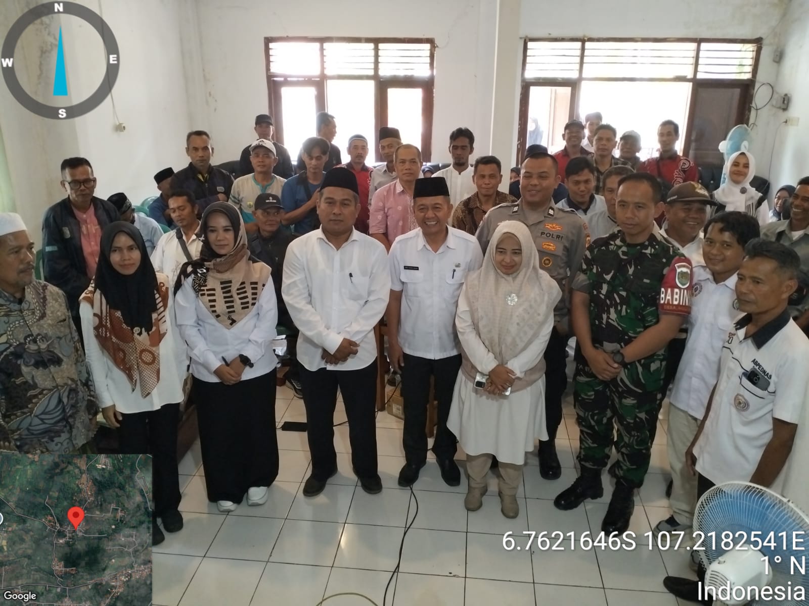 Kawal Perencanaan Pembangunan: Serda Dindin Kamaludin Hadiri Musrenbangdes RKPDes Mulyasari 2026