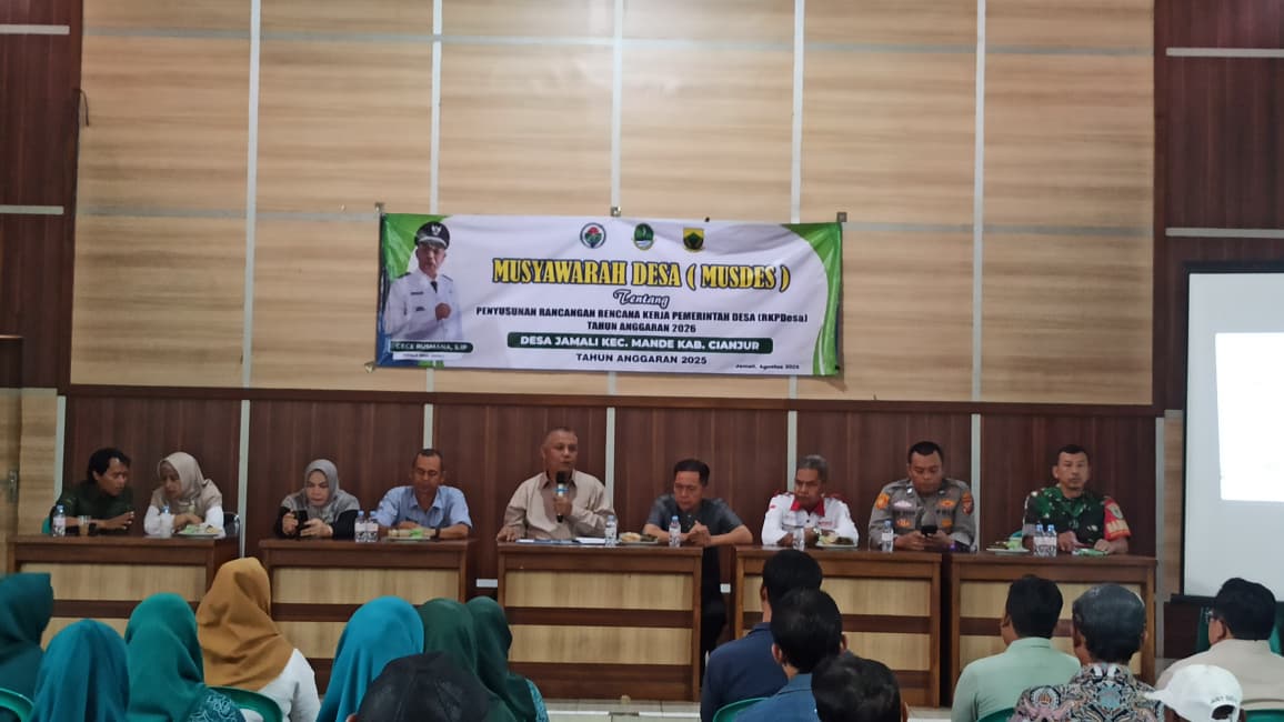 Dukung Perencanaan Pembangunan, Babinsa Jamali Serka Kunto Cahyono Hadiri Musrenbangdes RKPDes 2026
