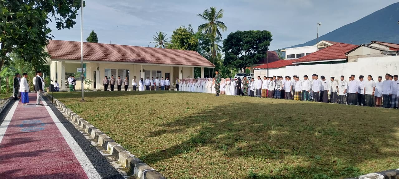 Teguhkan Semangat Kebangsaan, Koramil Cugenang Hadiri Peringatan Hari Santri Nasional