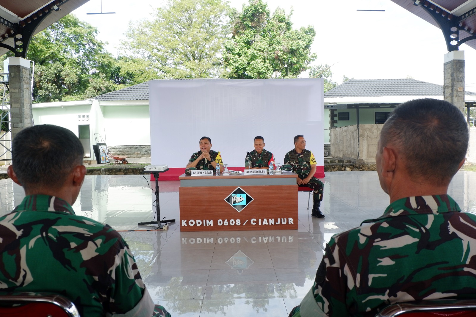 Anggota Kodim 0608/Cianjur Ikuti Sosialisasi TWP AD, Sambut Peluang Kepemilikan Rumah Lebih Murah