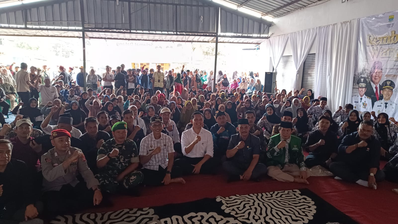 Peltu Rahmat Kurnia Kawal Rembug Warga: TNI Siap Dukung Pembangunan dari Aspirasi Rakyat
