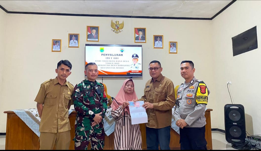 Serka Dasep Imam Pastikan Penyaluran BLT-DD Bobojong Tepat Sasaran dan Aman