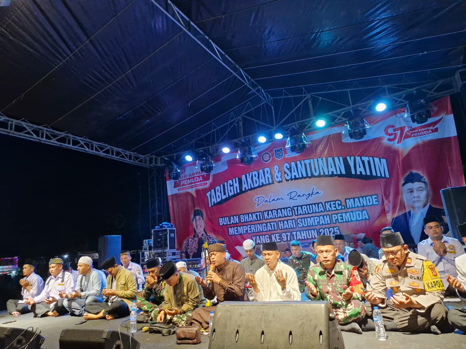 Kapten Inf Anang: Kehadiran TNI dalam Tablig Akbar Perkokoh Sumpah Pemuda dengan Kepedulian