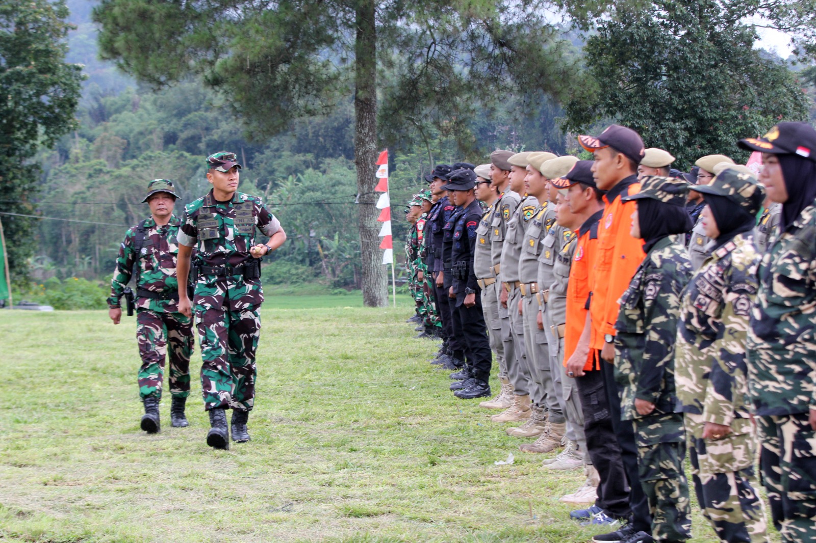 Dandim 0608/Cianjur Pimpin Penutupan Karya Bakti TNI, Selesaikan Betonisasi Jalan 6,4 Km