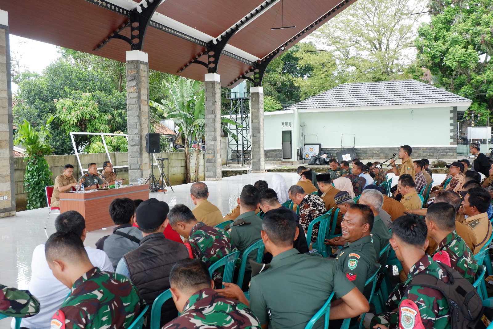 Sinergi Kodim 0608/Cianjur dan 27 Kepala Desa Perkuat Komitmen Pembangunan Koperasi Merah Putih
