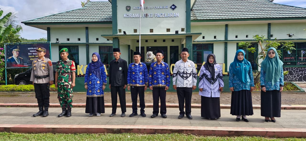 Kopka Agus, Anggota Koramil 0608-13/Pagelaran, Kawal Khidmat Upacara Hari Pahlawan