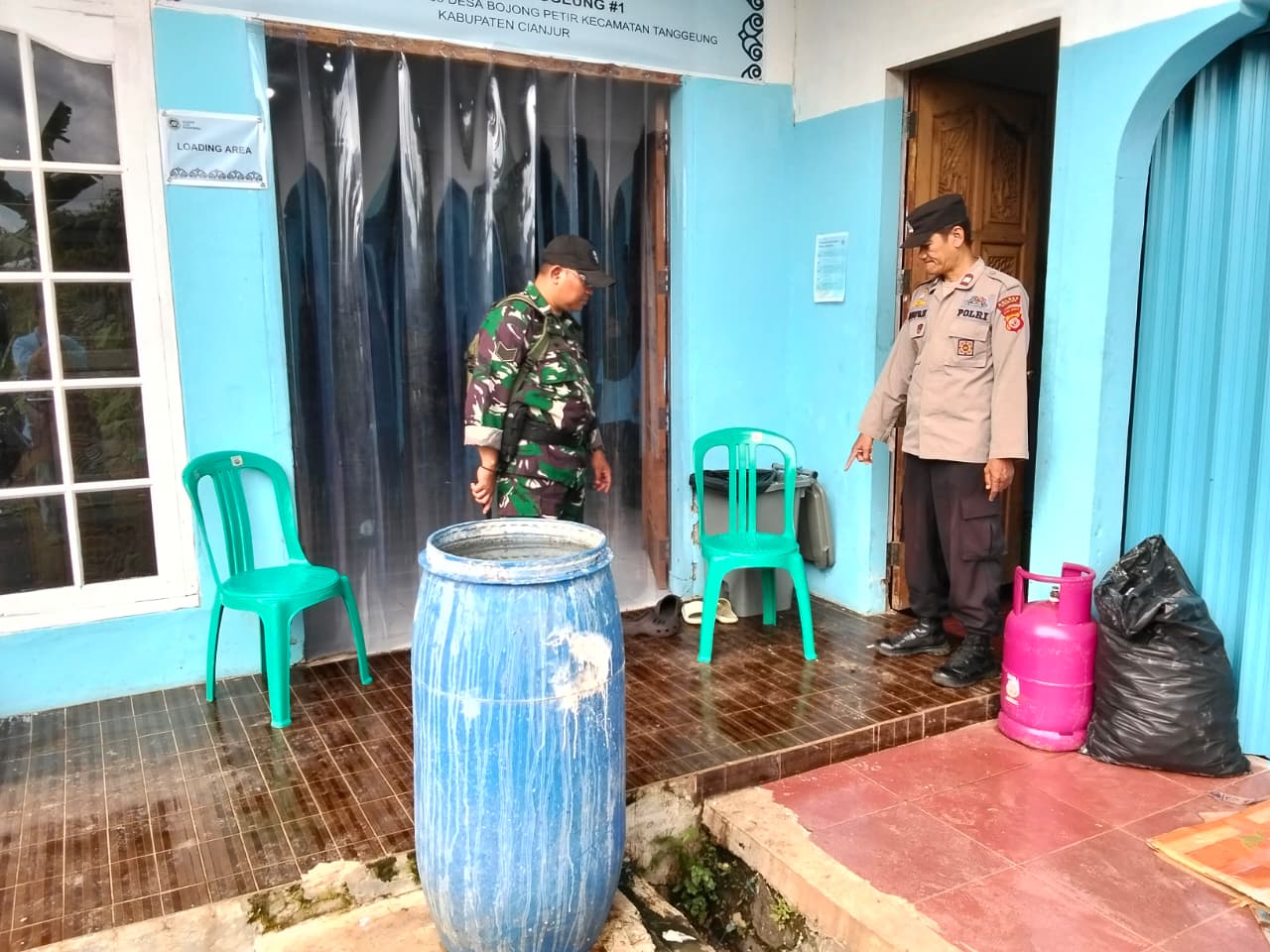 Serma Ayi Mulyadi Gerak Cepat Tangani Kematian Mendadak Relawan MBG di Tanggeung