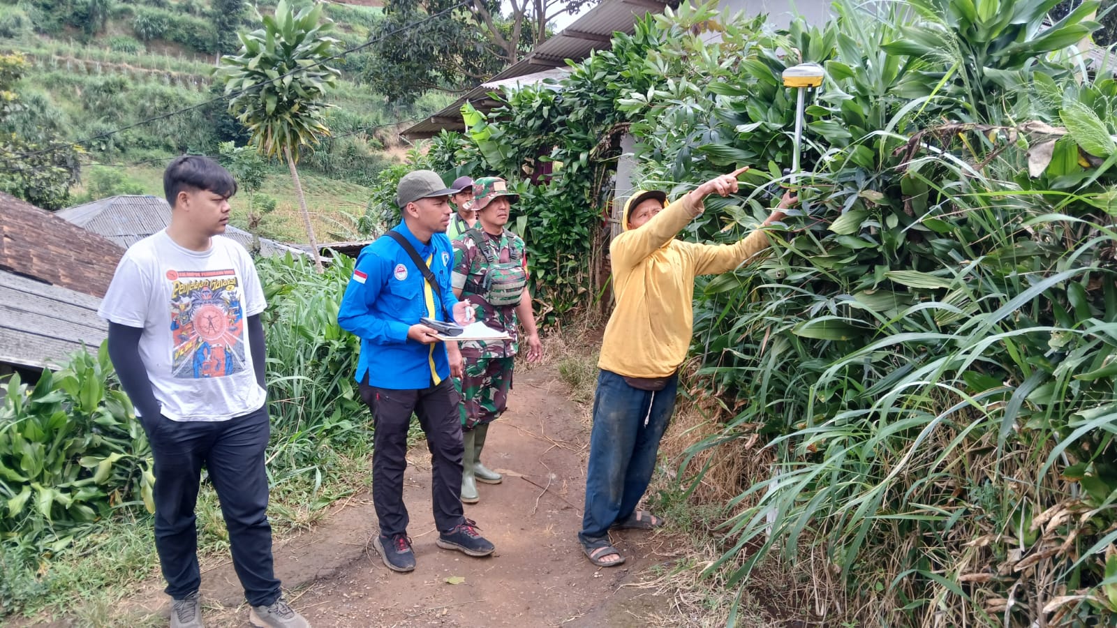 Peltu Usep Munandar Kawal Pengukuran Lahan X HGU PT. MPM dalam Skema Reforma Agraria