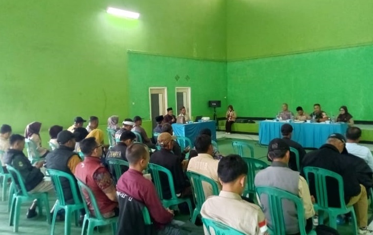 Sertu Dasep K Hadiri Musdes Percepatan Koperasi Merah Putih (KDKMP), Kawal Ekonomi Kerakyatan Desa