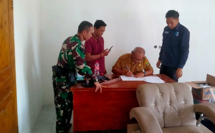 Babinsa Telagasari Serma Asep Sumarna Aktif Laksanakan Puldatater, Pastikan Data Teritorial Akurat