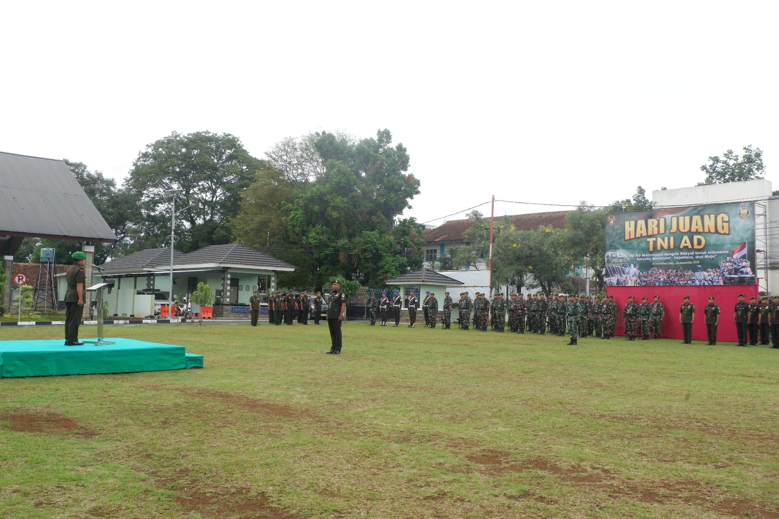 Kodim 0608/Cianjur Gelar Upacara Peringatan Hari Juang TNI AD 2025