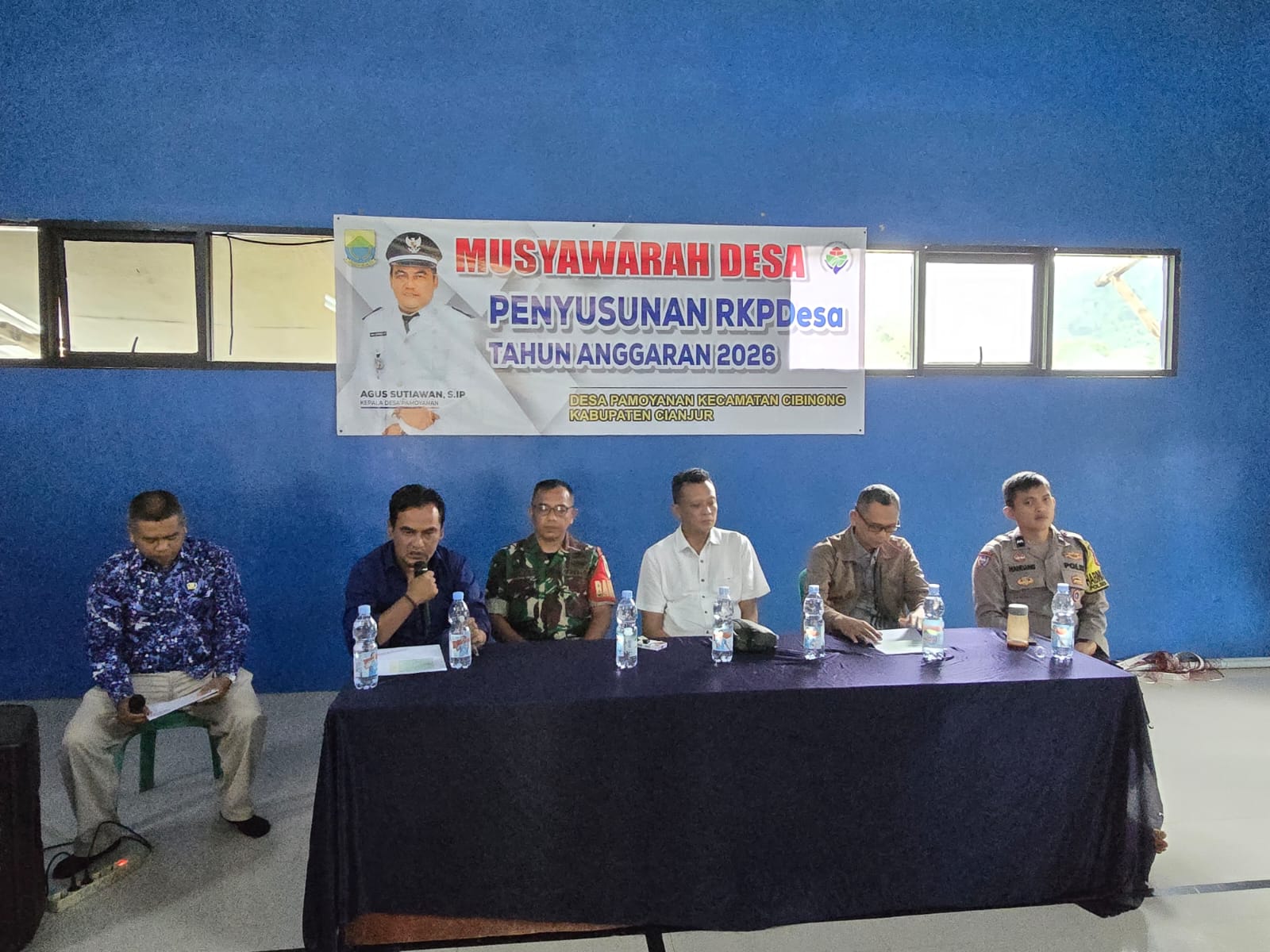 Sinergi TNI dan Pemerintah Desa, Sertu Mulyadi Kawal Penetapan RKPDes Pamoyanan 2026