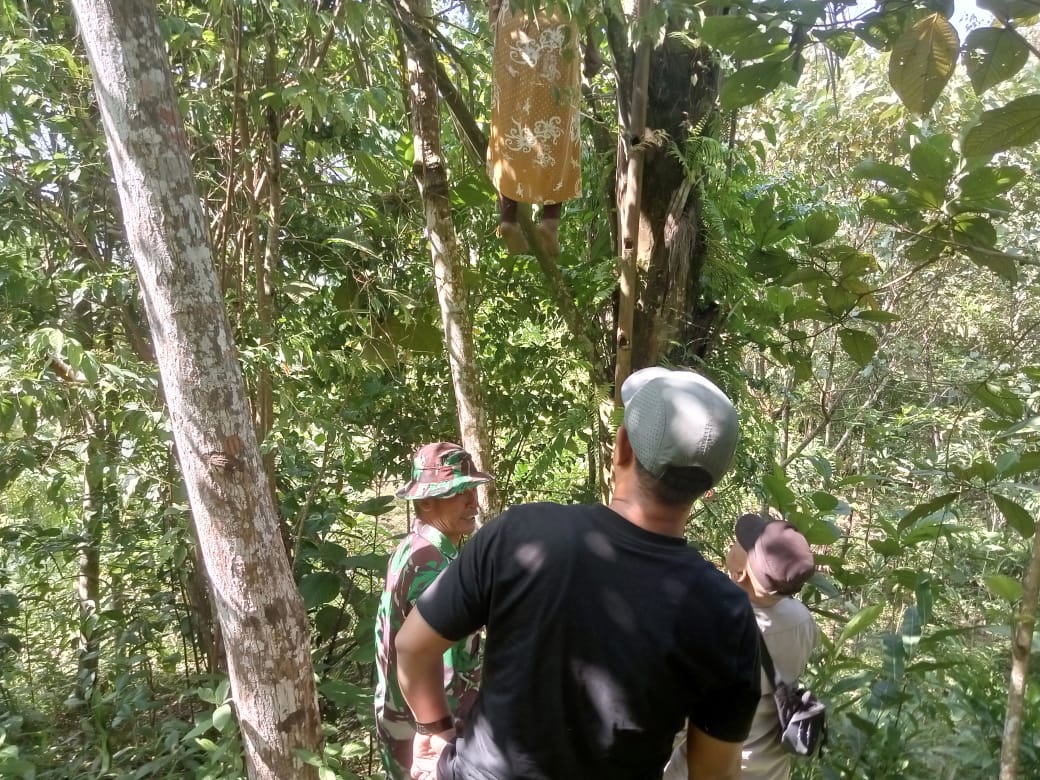 Gerak Cepat Babinsa Desa Gelar Anyar Tangani Penemuan Mayat di Kebun Milik Warga