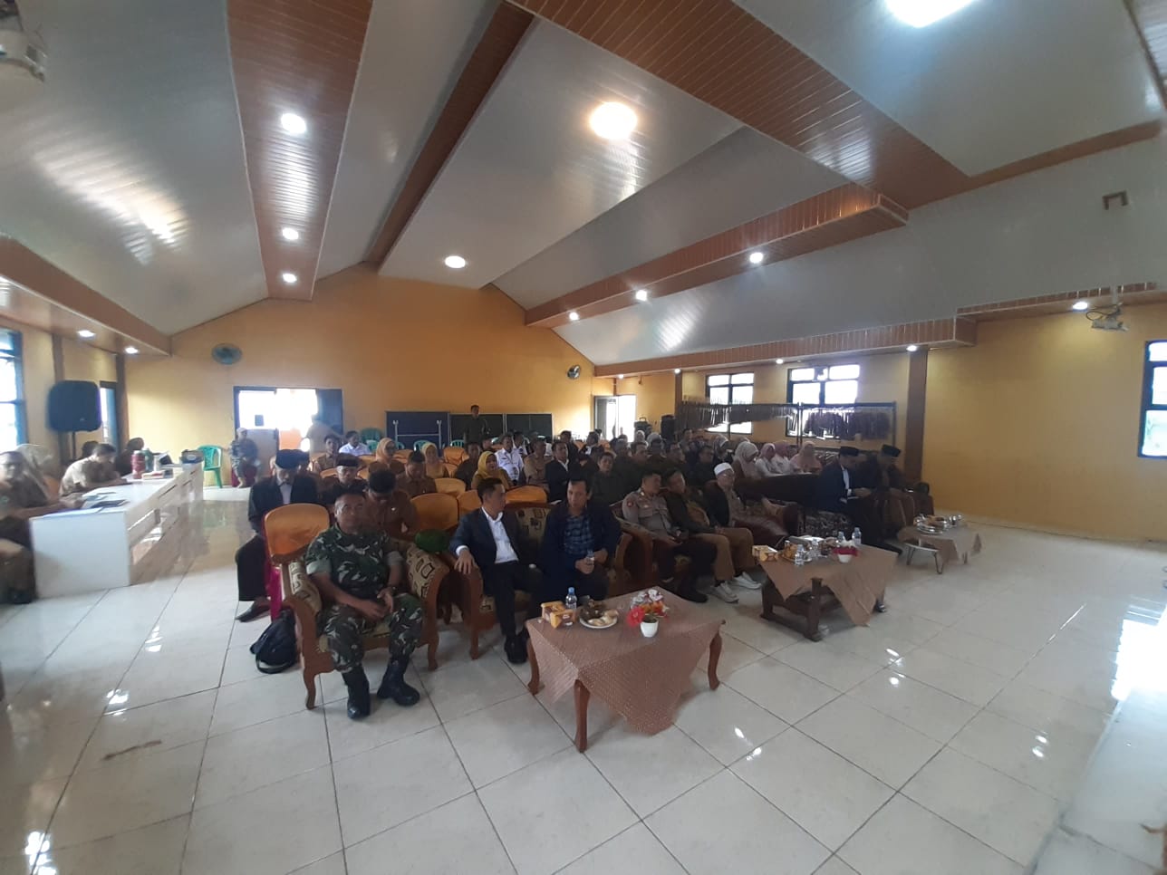 Kawal Aspirasi Masyarakat, Danpos Cipanas Peltu Subarna Hadiri Musrenbang RKPD Tahun 2027