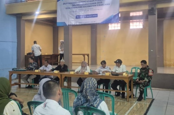 Serka Dedi Rahmat Kawal Perencanaan Pembangunan Desa Ciranjang Melalui Musdes 2026