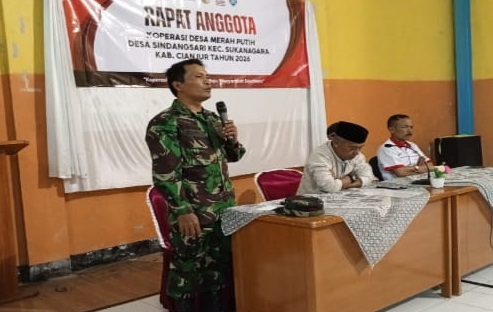 Sinergi Tanpa Batas: Babinsa Peltu Jonny Sitorus Hadiri Giat Kosmos Bersama Perangkat Desa Sindangsari