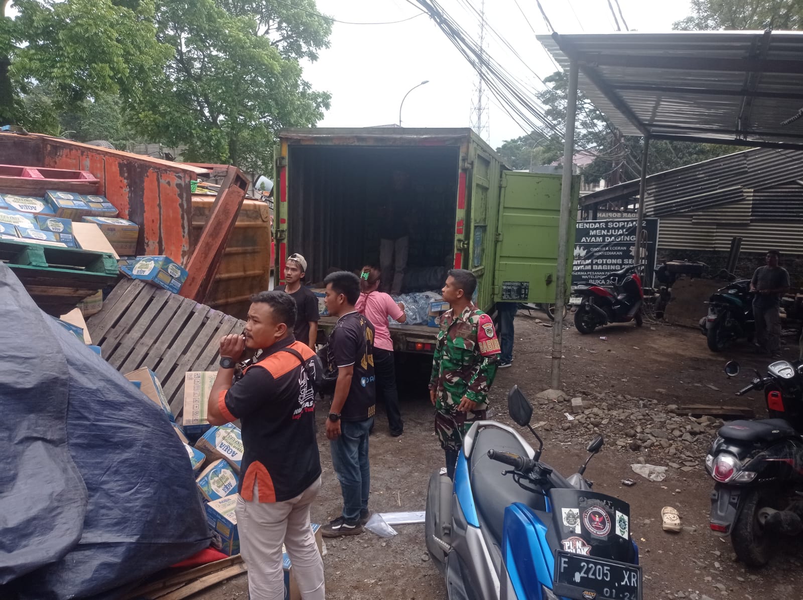 Respon Cepat Kecelakaan Truk di Gekbrong, Koptu Yayat Pastikan Kelancaran Arus Lalu Lintas