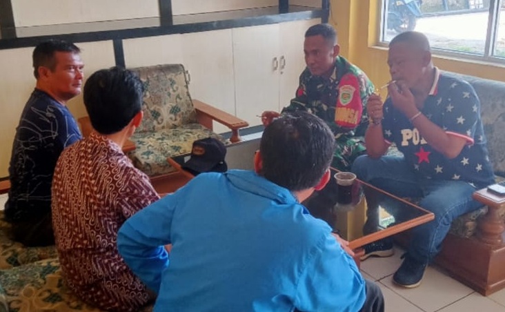 Pererat Sinergi Teritorial, Kopka Wawan Kusdianto Laksanakan Komsos Bersama APDES Cipeuyeum