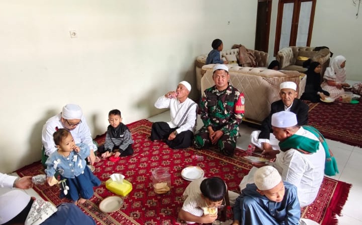 Pererat Silaturahmi, Koptu Joko S Laksanakan Komsos Guna Jaga Kondusivitas Desa Gasol