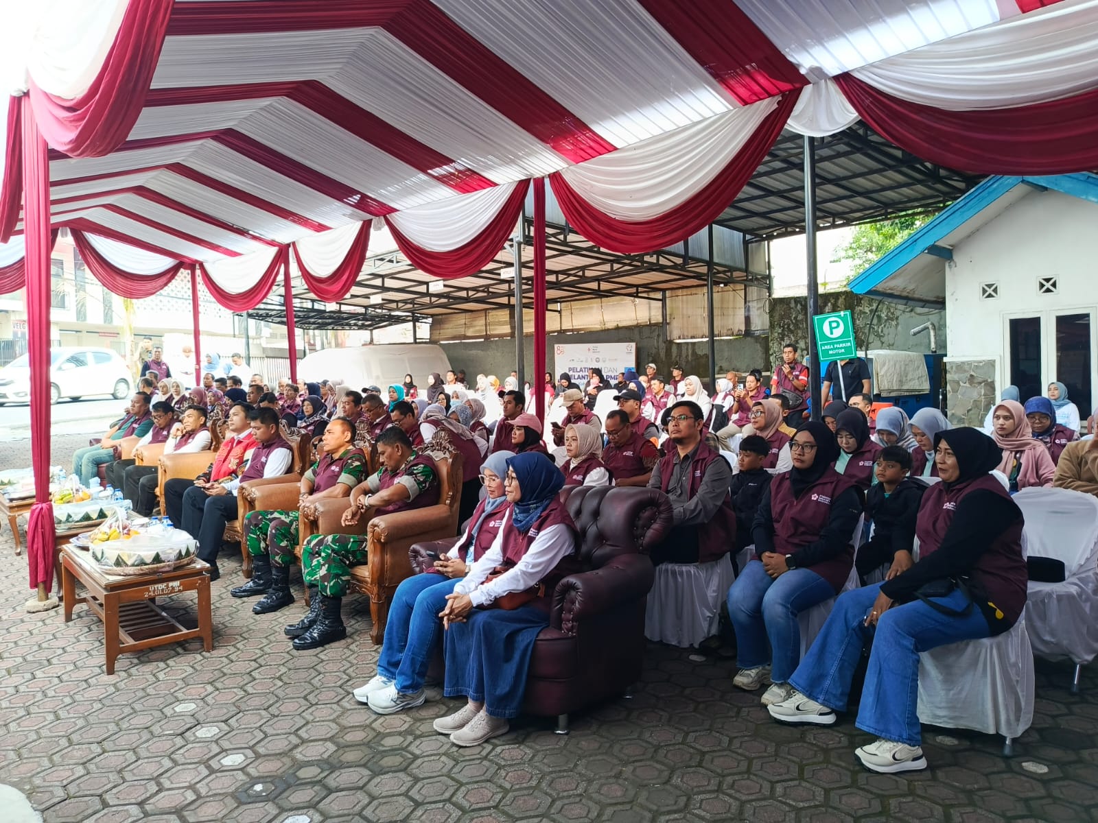 Pasipers Kodim 0608/Cianjur Hadiri Peringatan Hari Donor Darah Sedunia Tahun 2026 di Bypass Cianjur