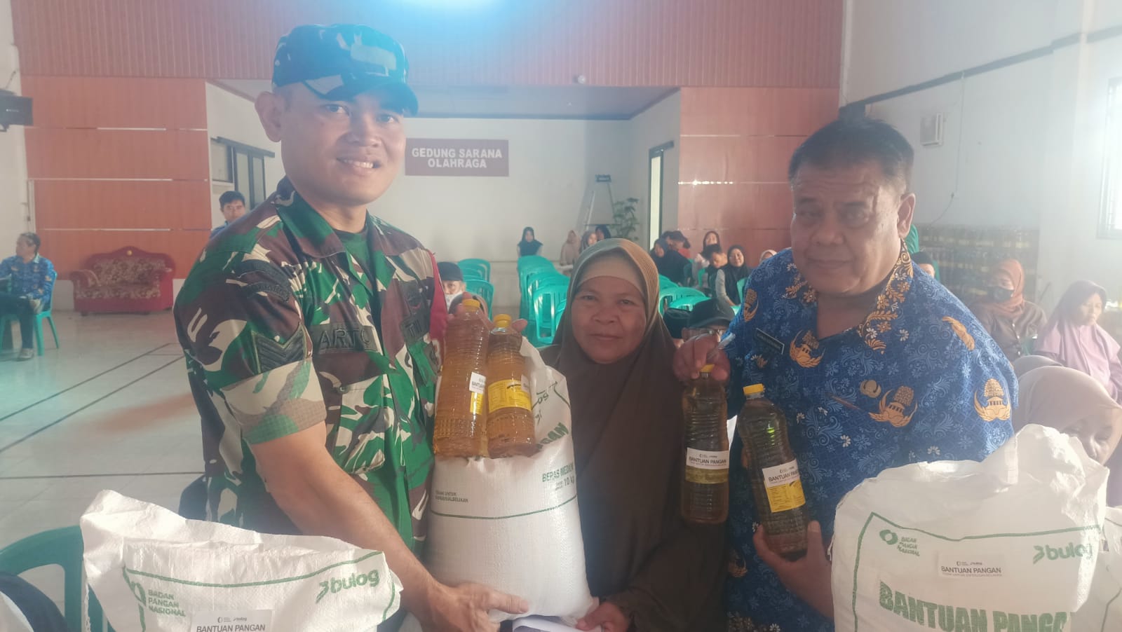 Babinsa Desa Cipetir Serma Karto dampingi penyaluran BPNT Tahun 2026 agar tepat sasaran