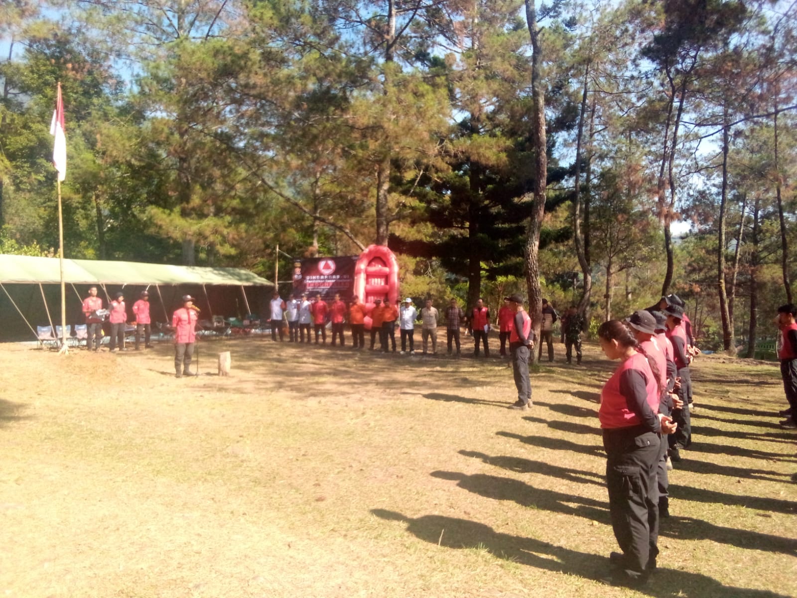 Tingkatkan Kesiapsiagaan Bencana, Danramil Cipanas diwakili Peltu Subarna Hadiri Pembukaan Diksarnas I – DERU