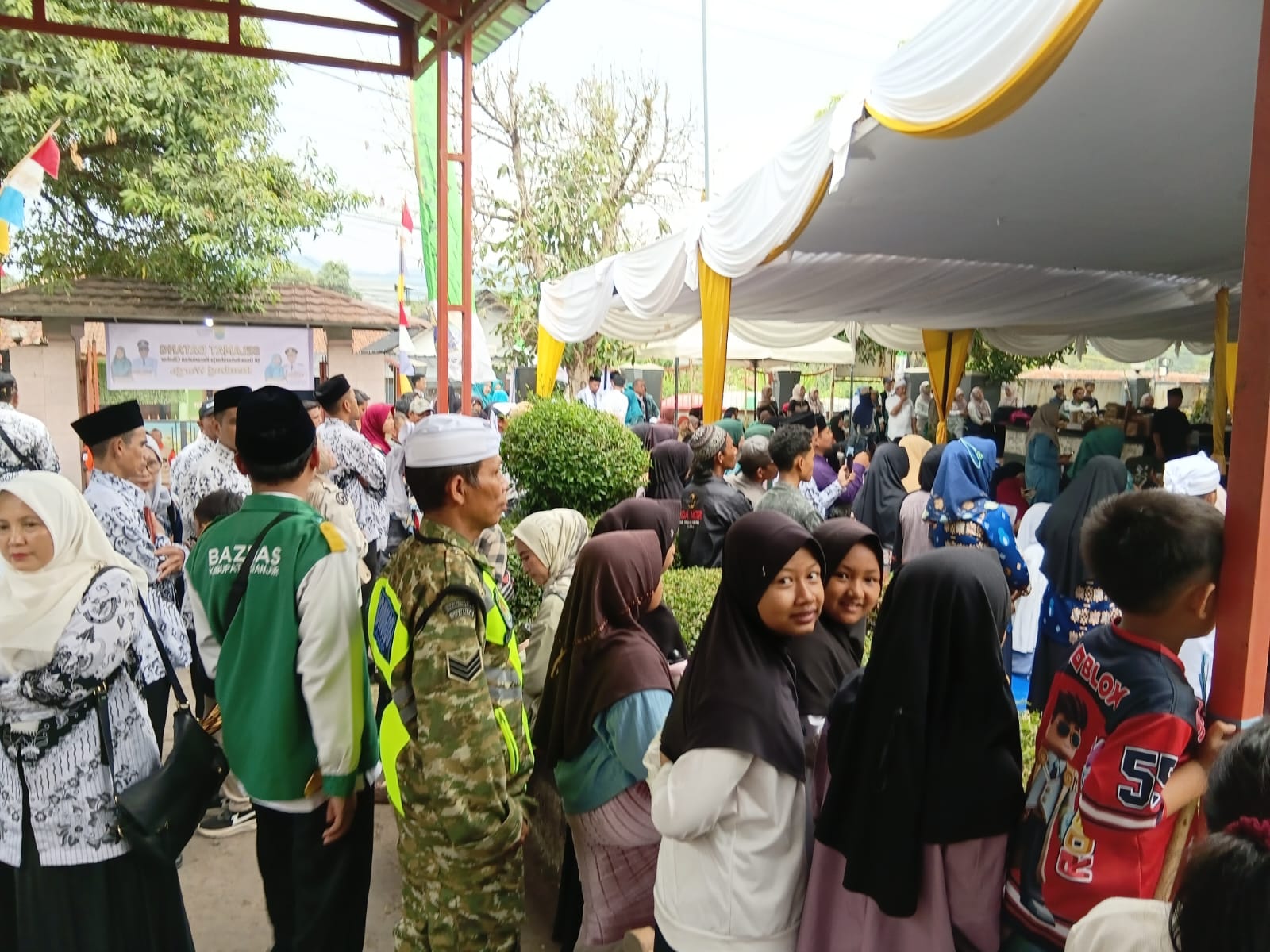 Dukung Kemajuan Desa, Peltu Dudi Maryana Hadiri Pembukaan Rempug Warga di Sukaraharja